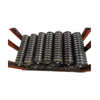 OEM Industrial Rubber Steel Conveyor Belt Idlers Impact Roller Buffer Idler