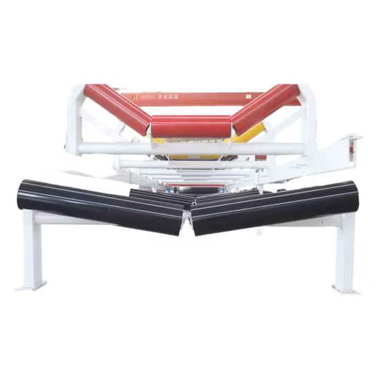 High Speed Belt Conveyor Rollers Return Idler With Lower V Shaped