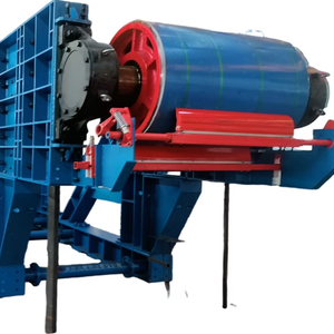 Efficient Rubber-Coated Roller For Robust Industrial Conveyor Use